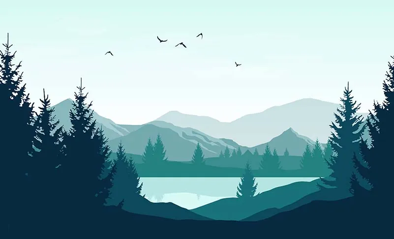 digital art of the wilderness